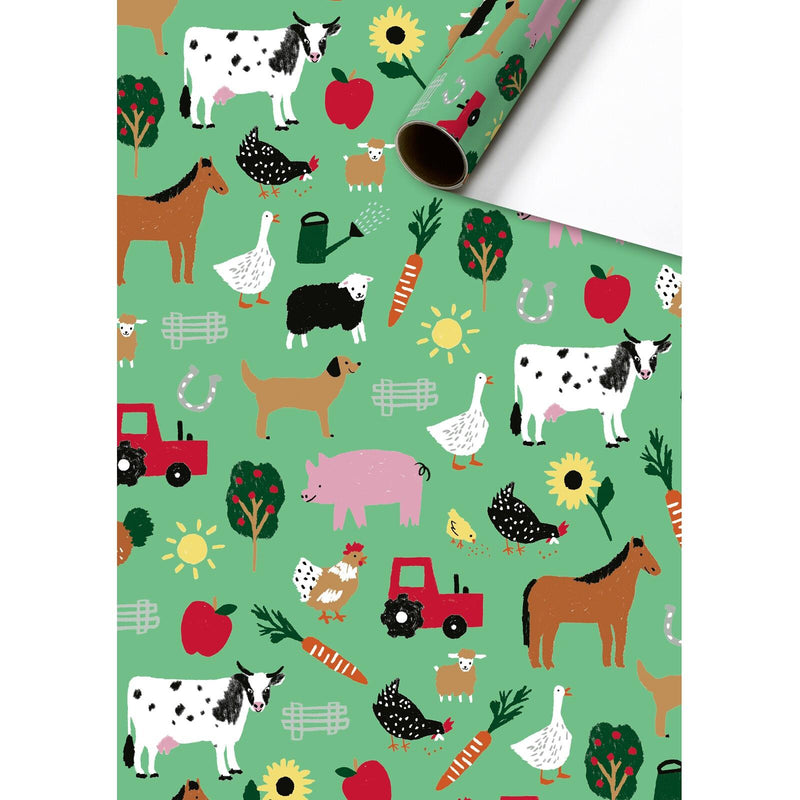 Kids Story - Farm Animals - Roll Wrap 2m