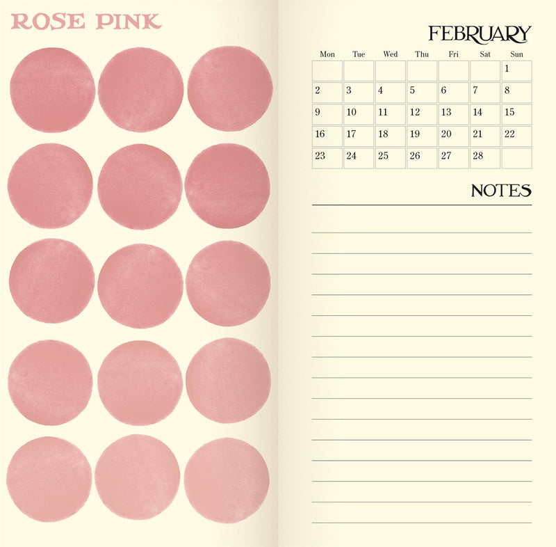 Emma Bridgewater - 2026 Week To View Slim Diary - Polka Dots/Colour Palette