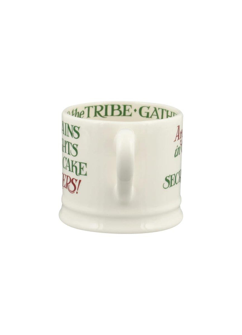 Emma Bridgewater - Small Mug (175ml) - 7.3x7.2cms - Christmas Toast & Crackers