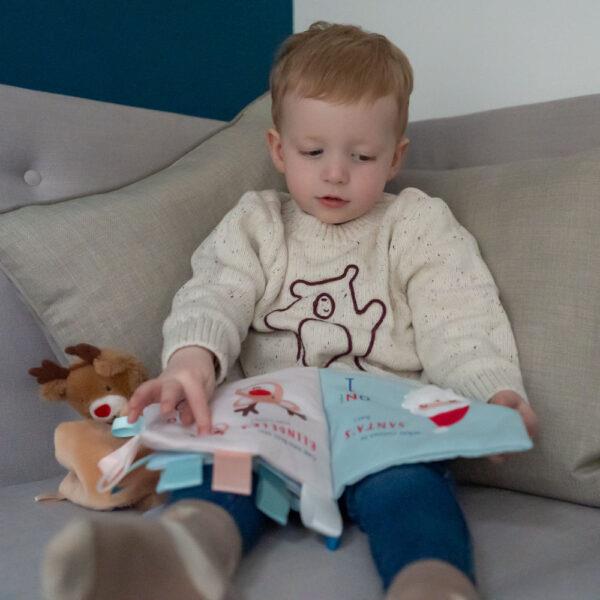 Christmas Counting Book - Soft Activity Book - Suitable From Birth - Ziggle