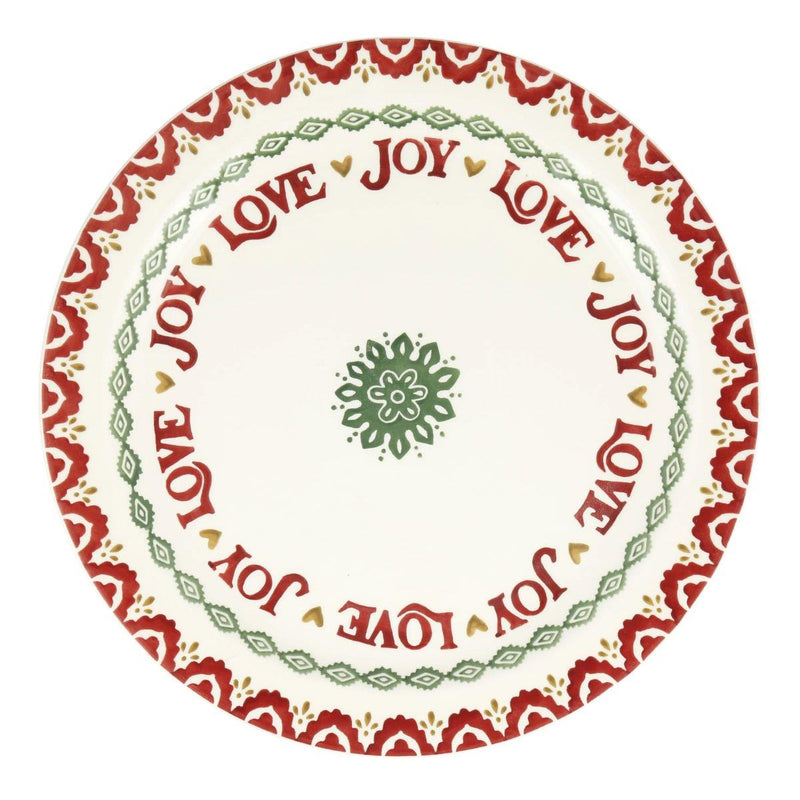 Emma Bridgewater - 13 inch Large Serving Plate/Platter - Christmas Joy