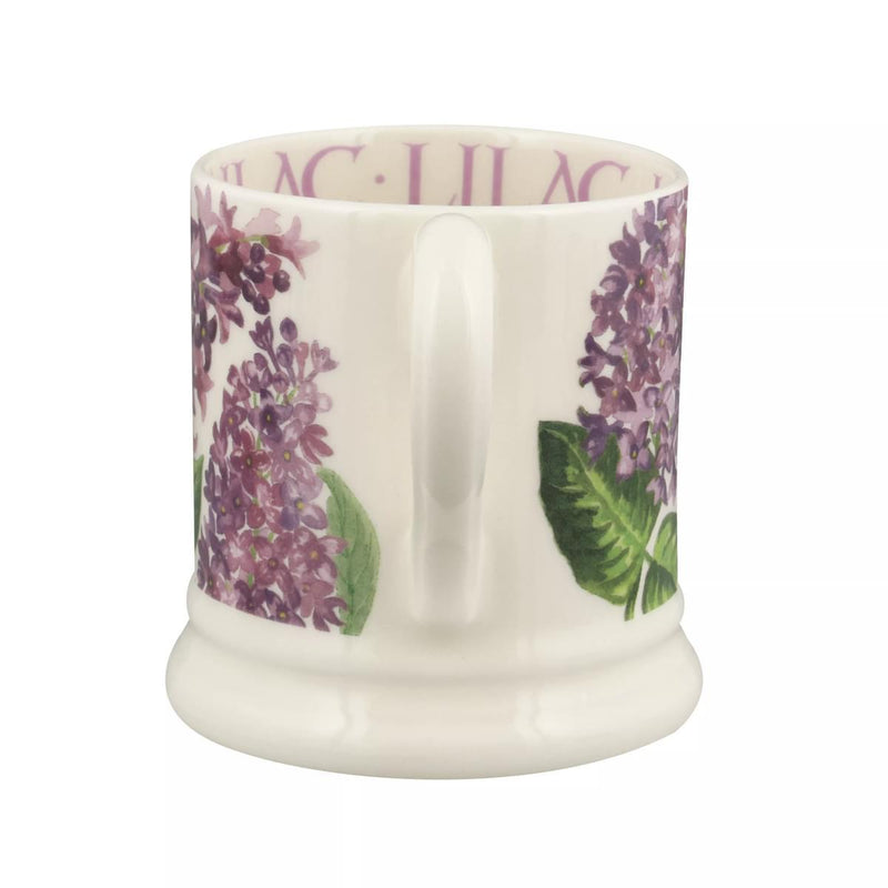 Emma Bridgewater - Half Pint Mug (300ml/1/2pt) - 9.3x8.2cms - Flowers - Lilac