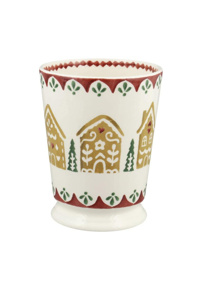 Emma Bridgewater - Large Cocoa Mug (430ml) - 13x14x10cms - Christmas Gingerbread Houses