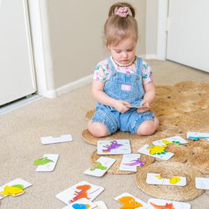 The Learning Journey - My First Match It! - Dinosaur Friends - 15 Puzzle Sets - 18 months