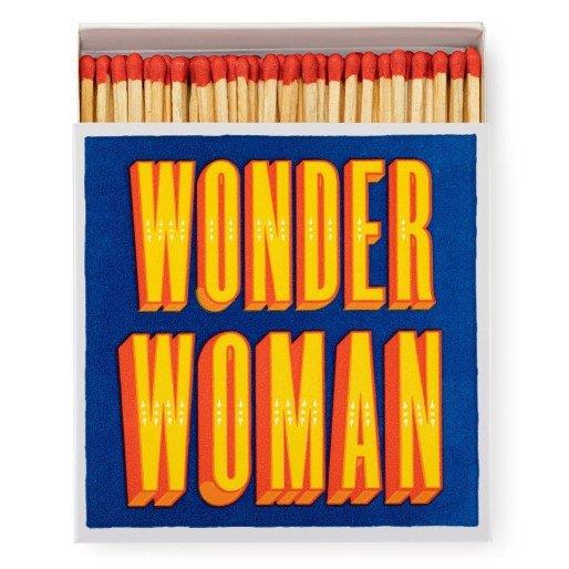 Wonder Woman (B237) - 125 Luxury Safety Matches - Archivist