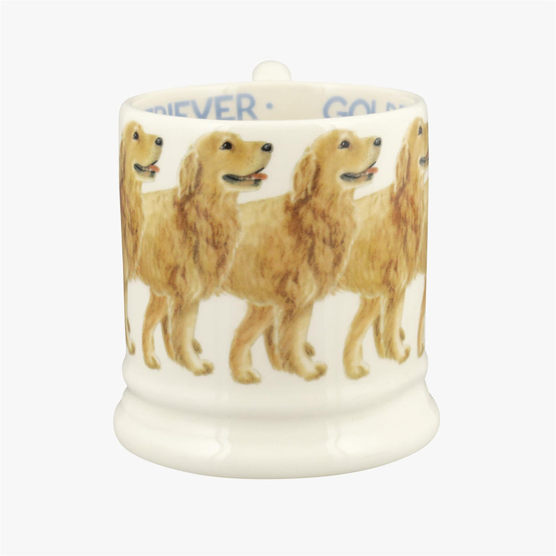 Emma Bridgewater - Half Pint Mug (300ml/1/2pt) - 9.3x8.2cms - Dogs - Golden Retrievers