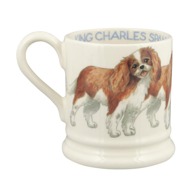 Emma Bridgewater - Half Pint Mug (300ml/1/2pt) - 9.3x8.2cms - Dogs - King Charles Spaniel