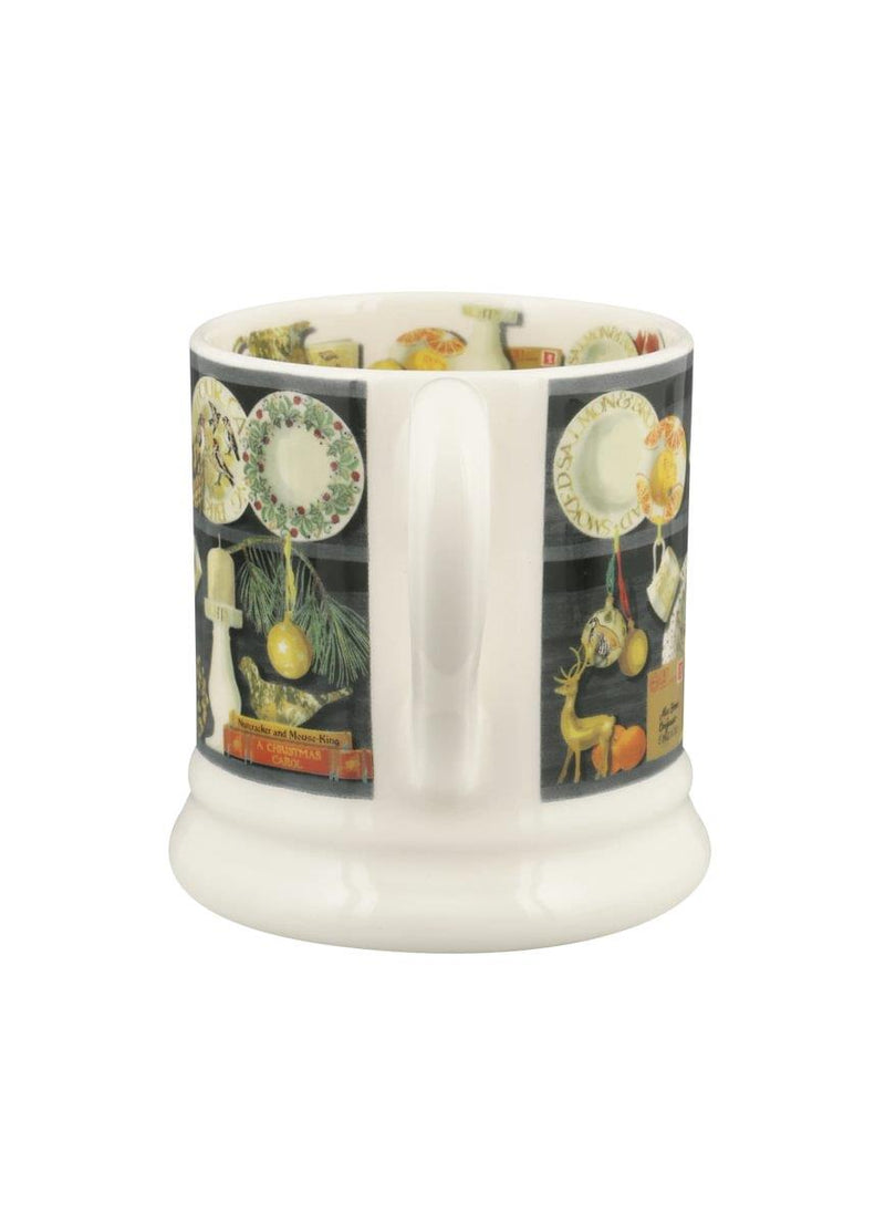 Emma Bridgewater - Half Pint Mug (300ml/1/2pt) - 9.3x8.2cms - Christmas Dresser
