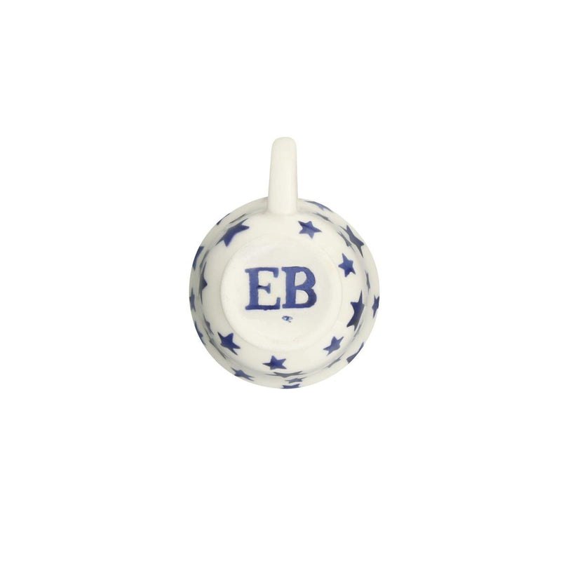 Emma Bridgewater - Christmas Tree Decoration - Boxed - Tiny Tea Cup - Tiny Blue Stars