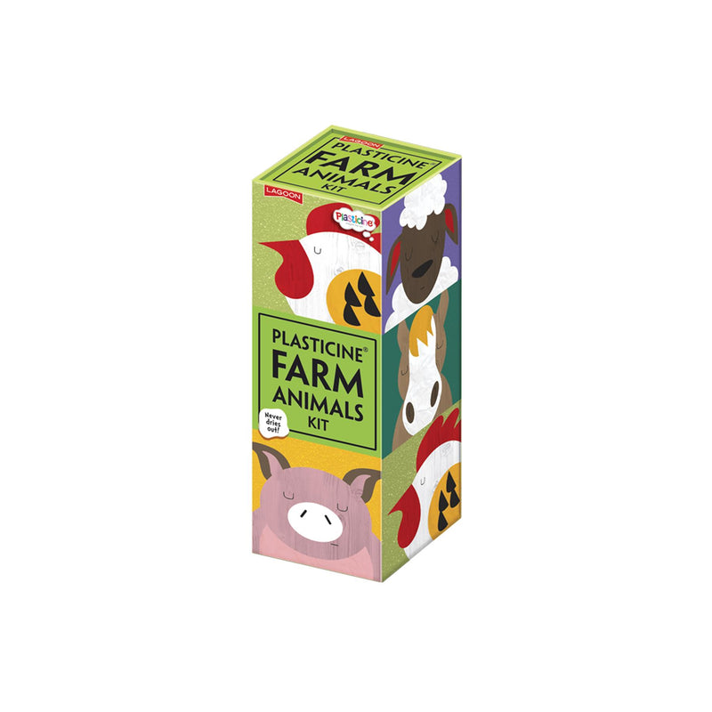 Farm Animals Kit - Model 6 Plasticine Animals - Lagoon Group