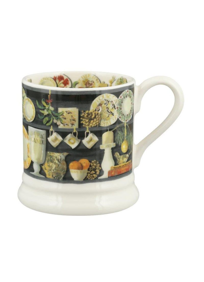 Emma Bridgewater - Half Pint Mug (300ml/1/2pt) - 9.3x8.2cms - Christmas Dresser