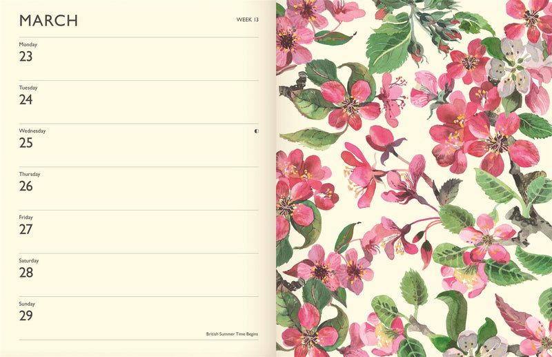 Emma Bridgewater - 2026 Week To View Hardback Engagement Diary - Garden Flowers