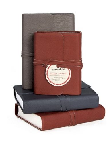 Cavallini - Leather Journalino - 4 Colour Options - Medium - 4x5.25ins - 352 pages
