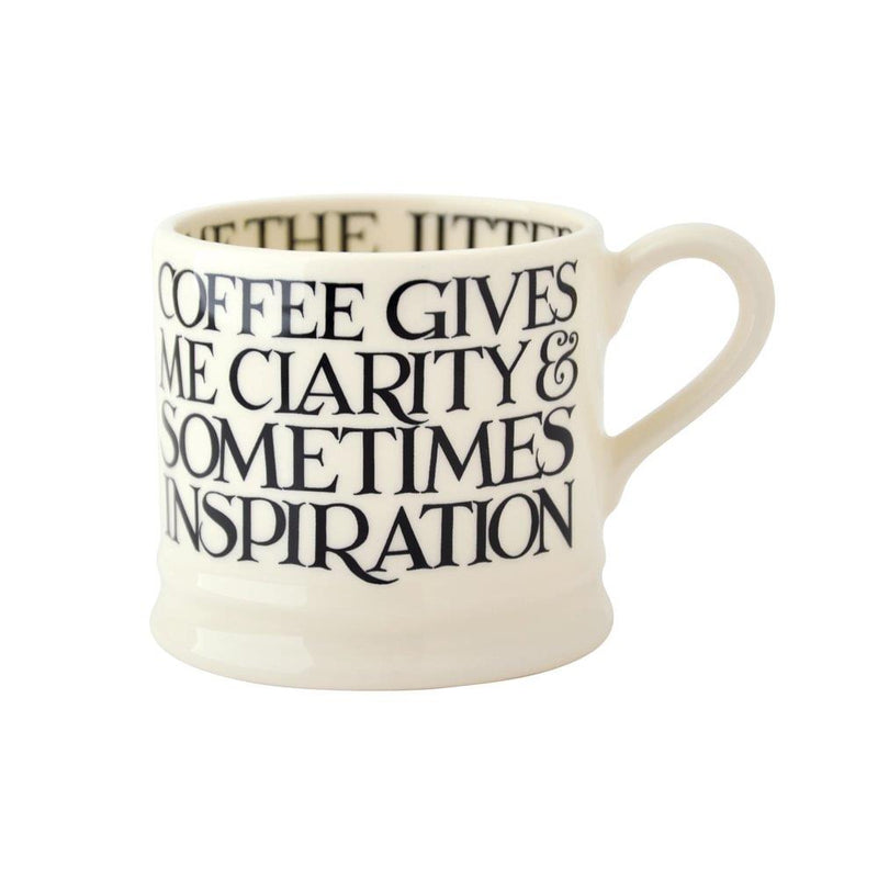 Emma Bridgewater - Small Mug (175ml) - 7.3x7.2cms - Black Toast