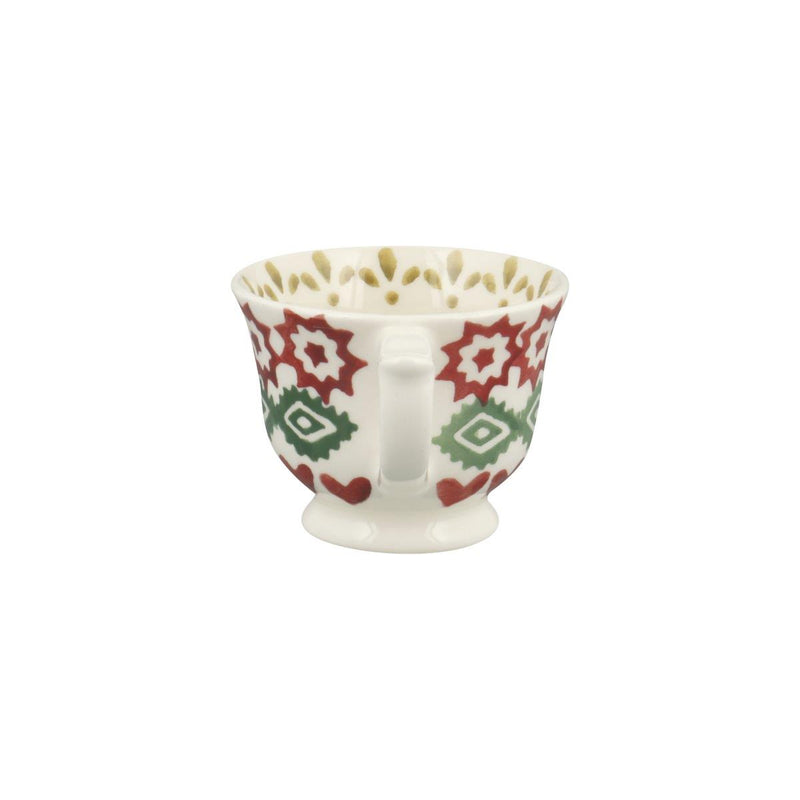 Emma Bridgewater - Christmas Tree Decoration - Boxed - Tiny Tea Cup - Christmas Joy