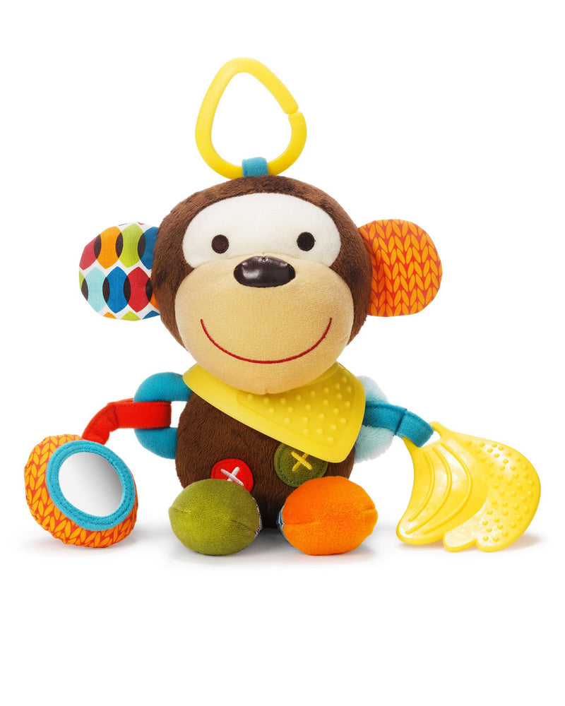 Skip Hop Bandana Buddies - Explore & More Activity Toy & Teether - Monkey - 0 months