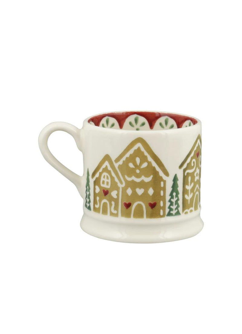 Emma Bridgewater - Small Mug (175ml) - 7.3x7.2cms - Christmas Gingerbread Houses