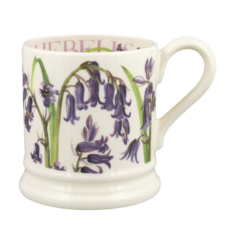 Emma Bridgewater - Half Pint Mug (300ml/1/2pt) - 9.3x8.2cms - Flowers - Bluebells