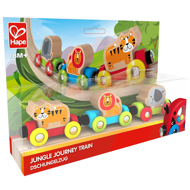 Hape - Jungle Journey Train - 6 pieces/18 months