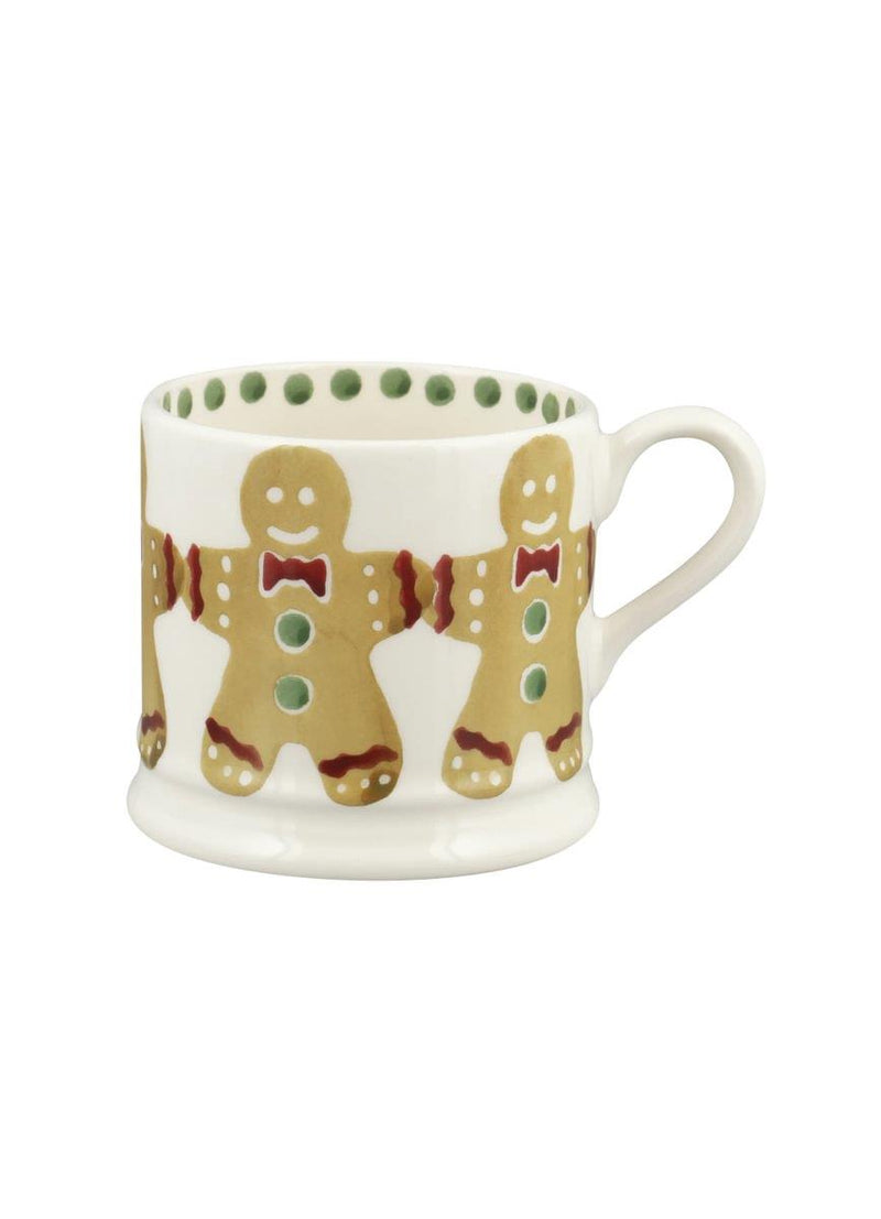Emma Bridgewater - Small Mug (175ml) - 7.3x7.2cms - Christmas Gingerbread Biscuits