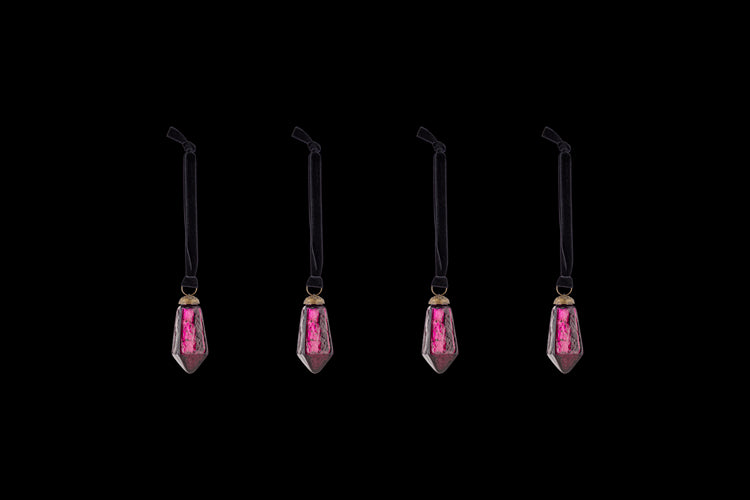 Ratnam Baubles - Ruby Red - Set of 4 - RB5401 - Nkuku