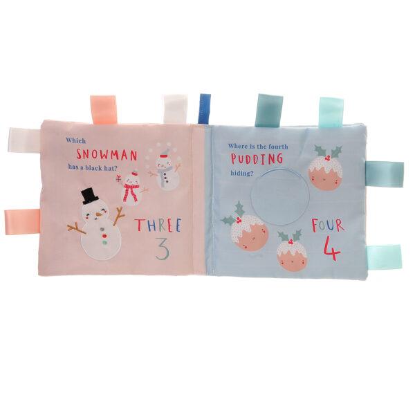 Christmas Counting Book - Soft Activity Book - Suitable From Birth - Ziggle