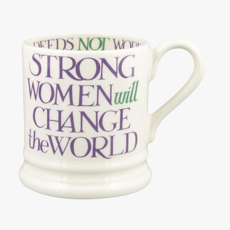 Emma Bridgewater - Half Pint Mug (300ml/1/2pt) - 9.3x8.2cms - Purple Toast - Wonderful Dad