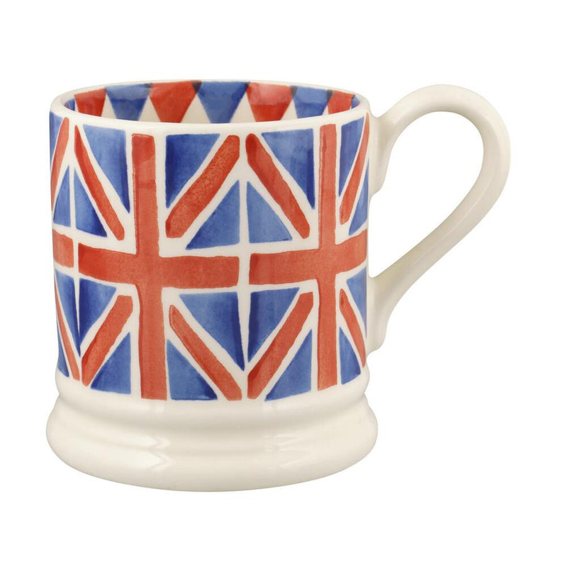 Emma Bridgewater - Half Pint Mug (300ml/1/2pt) - 9.3x8.2cms - British Union Jack