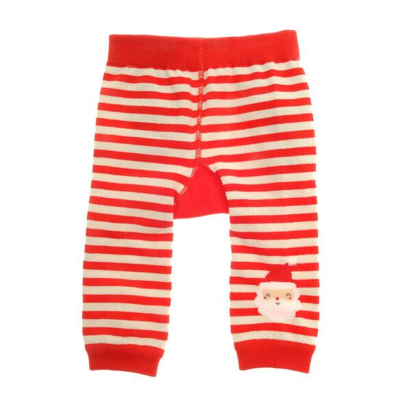 Santa Leggings & Socks - Newborn Baby Leggings - 6-12 Months - Ziggle