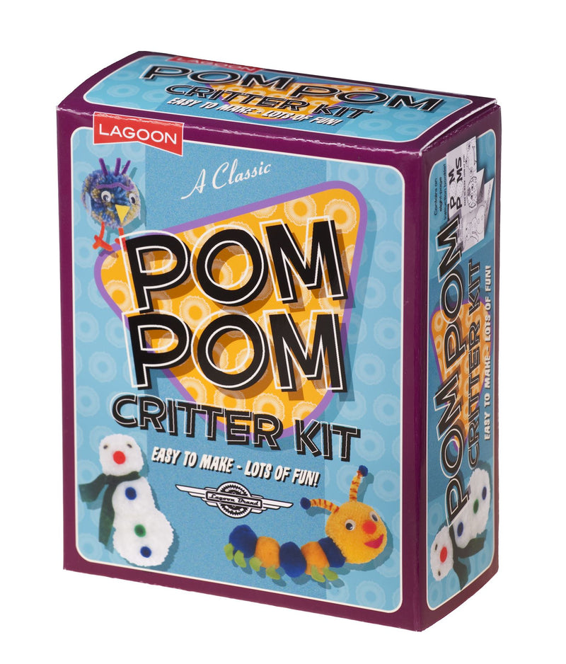 Pom Pom Critter Kit - Easy To Make - Lots Of Fun