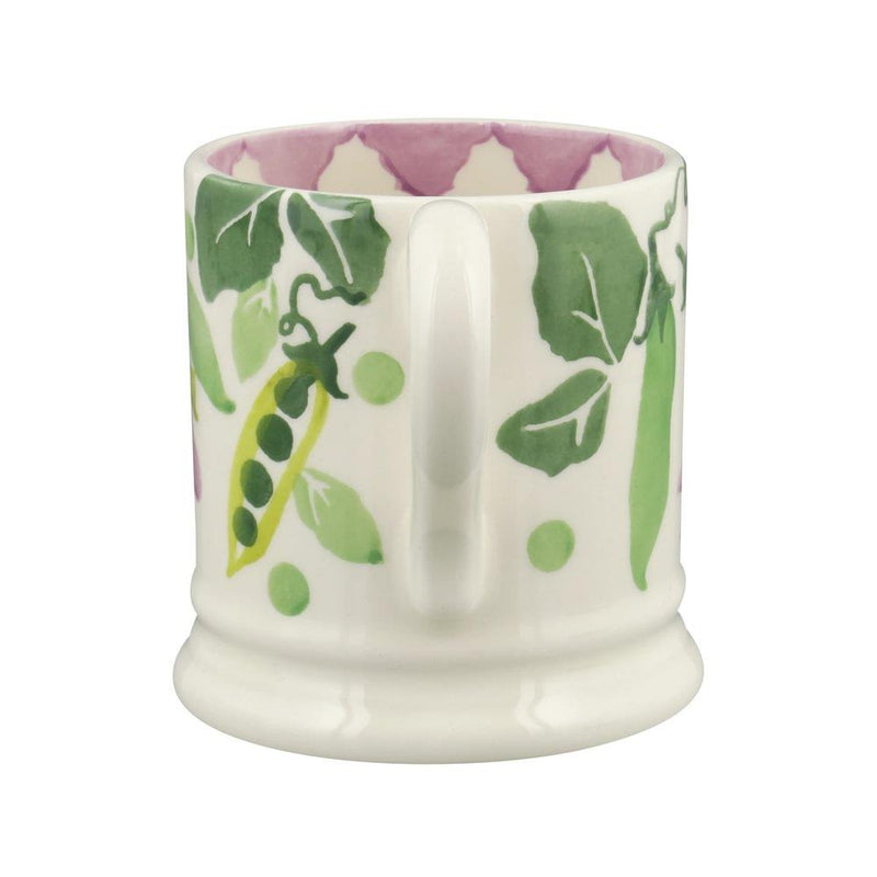 Emma Bridgewater - Half Pint Mug (300ml/1/2pt) - 9.3x8.2cms - Flowers - Peas & Beans