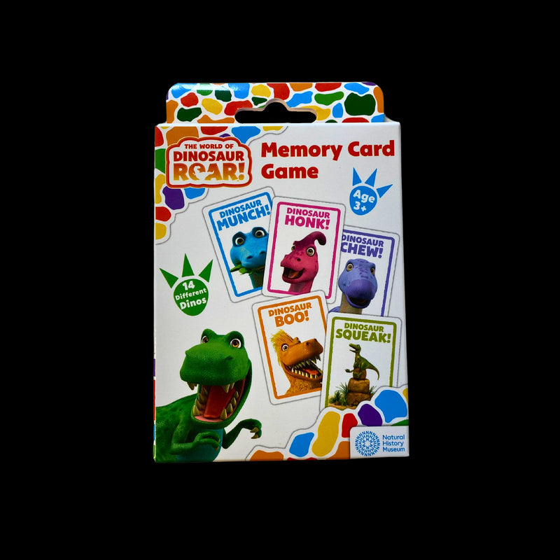The World Of Dinosaur Roar! Memory Card Game - 54 Jumbo Cards - 3 Years Up