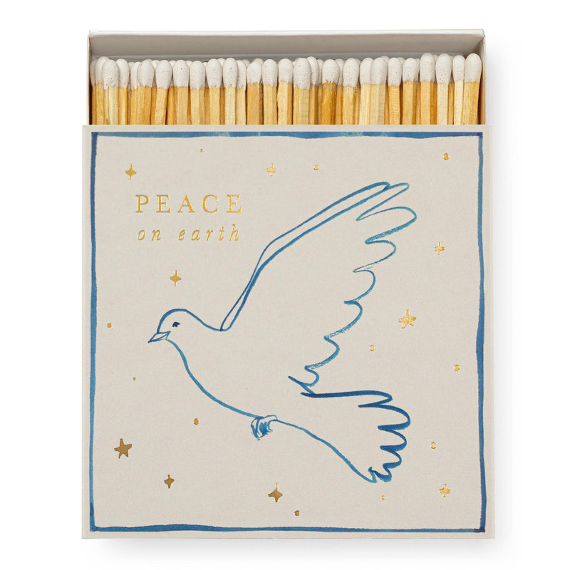 Peace On Earth - Wanderlust Paper Co (B285) - 125 Luxury Safety Matches - Archivist