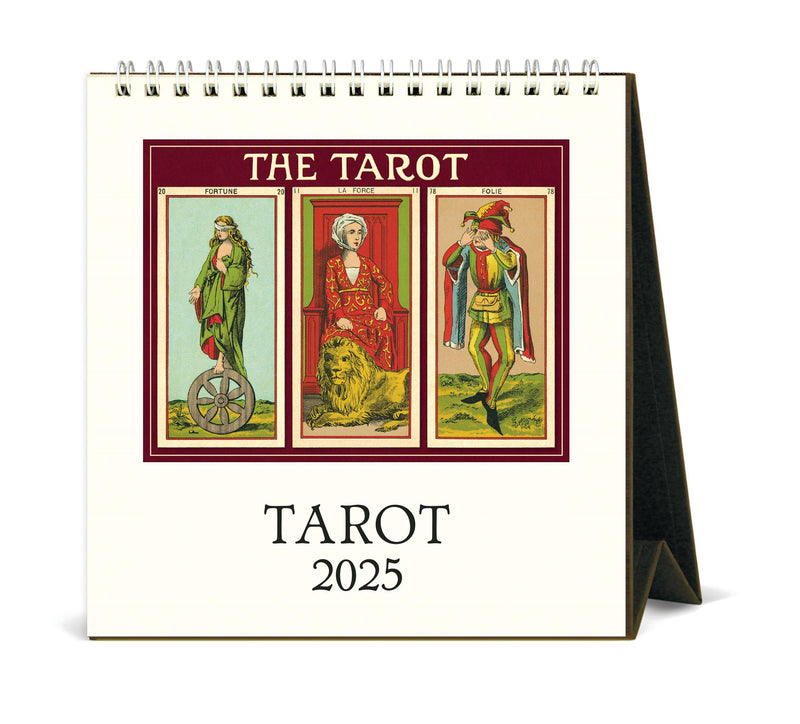 Cavallini - 2025 Desk Calendar - 6 x 6.5ins - The Tarot