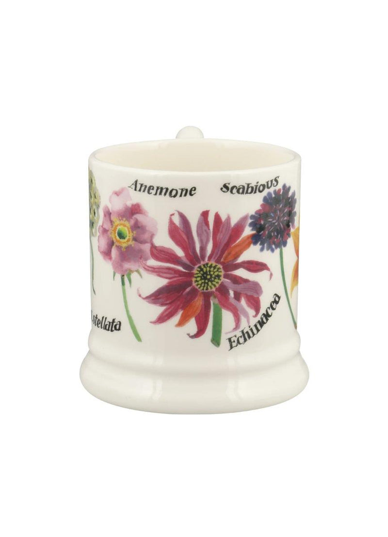Emma Bridgewater - Half Pint Mug (300ml/1/2pt) - 9.3x8.2cms - Autumn Flowers