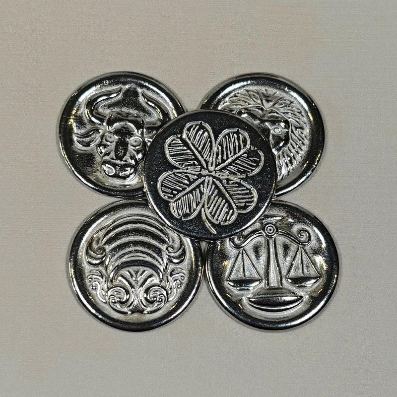 Scorpio The Scorpion (24 Oct - 21 Nov) - Zodiac Lucky Pocket Charm - Pewter Token - Compton & Clarke