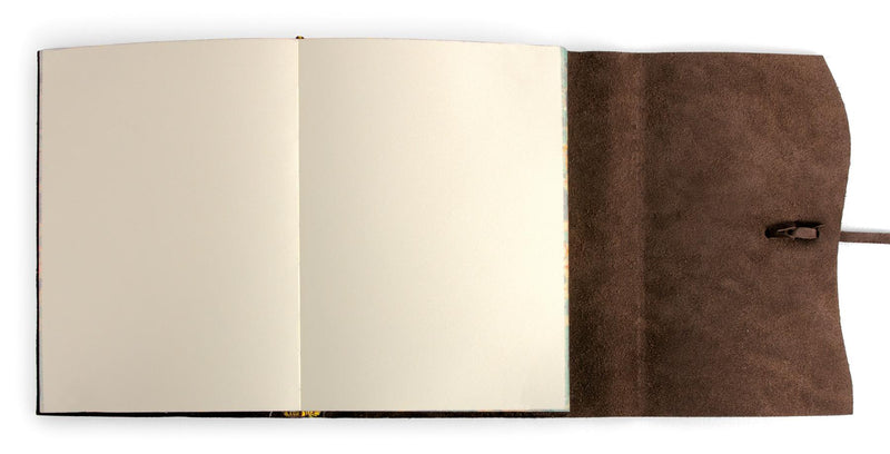 Cavallini - Leather Softbound Roma Lussa Journal - 5 Colour Options - 5x7ins - 416 pages