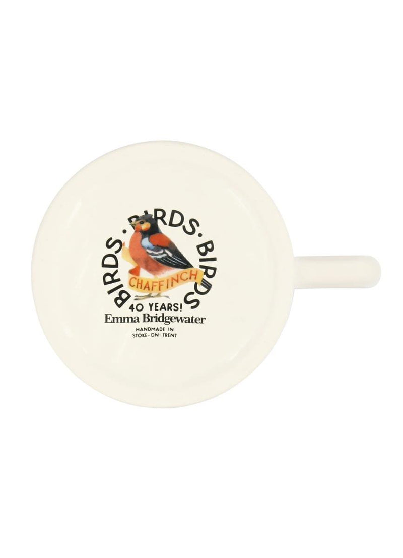 Emma Bridgewater - Half Pint Mug (300ml/1/2pt) - 9.3x8.2cms - Birds - Chaffinch