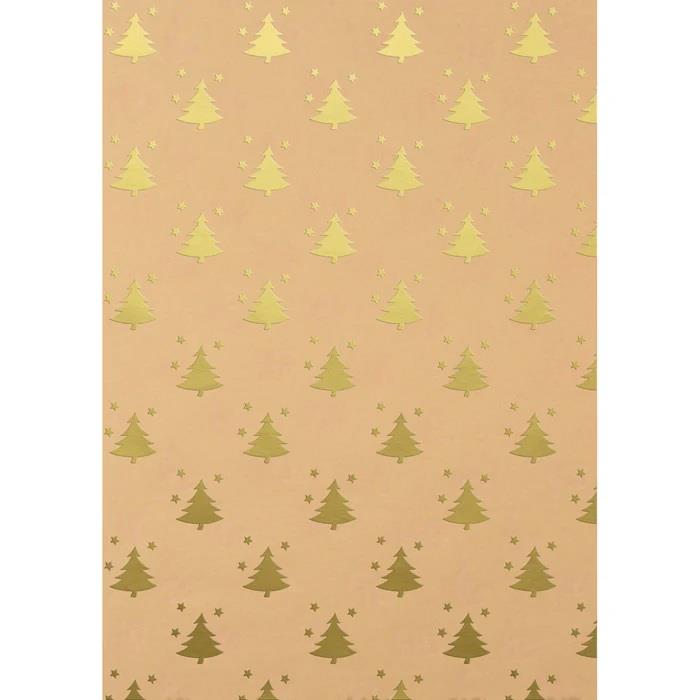Christmas Shining Moments - Luxury Metallic Wrapping Paper - Roll Wrap 1.5m