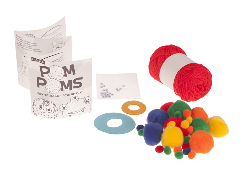 Pom Pom Critter Kit - Easy To Make - Lots Of Fun