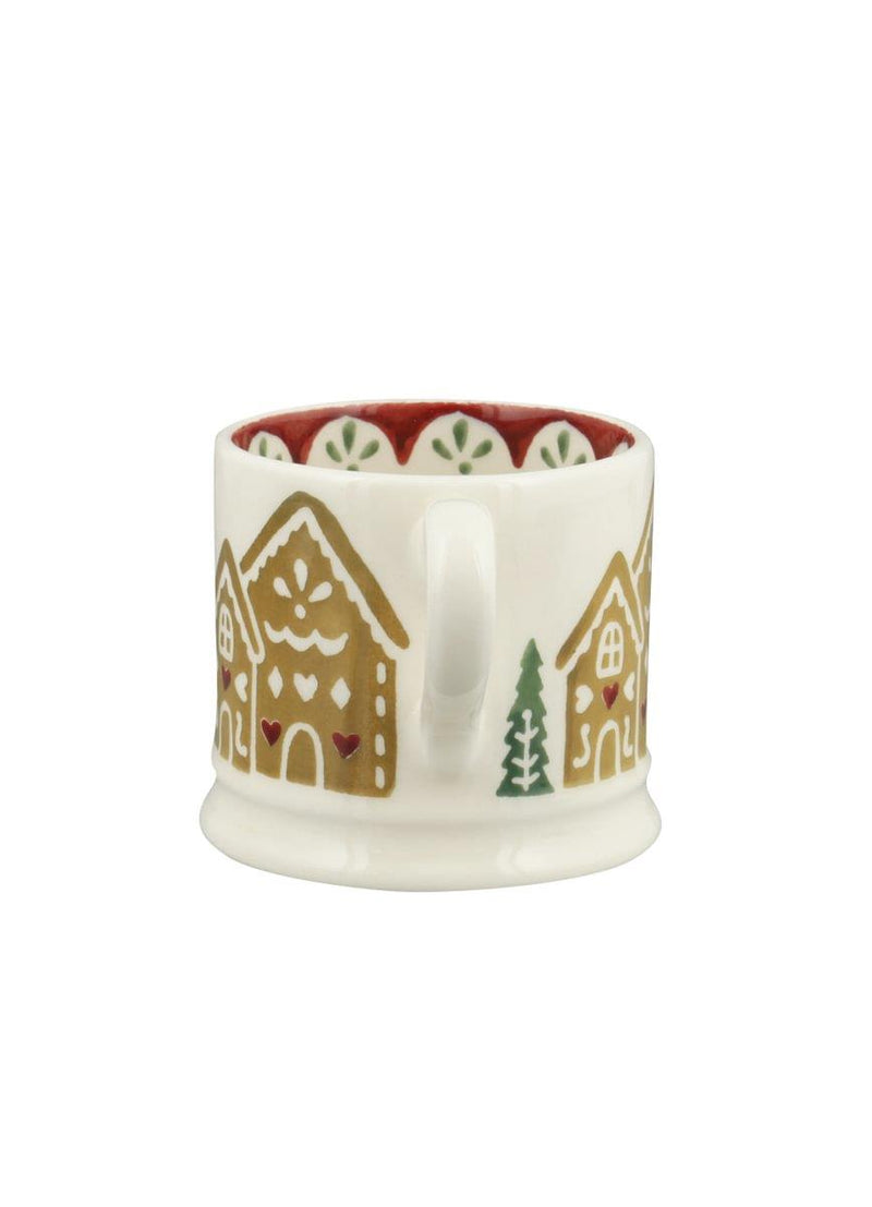 Emma Bridgewater - Small Mug (175ml) - 7.3x7.2cms - Christmas Gingerbread Houses