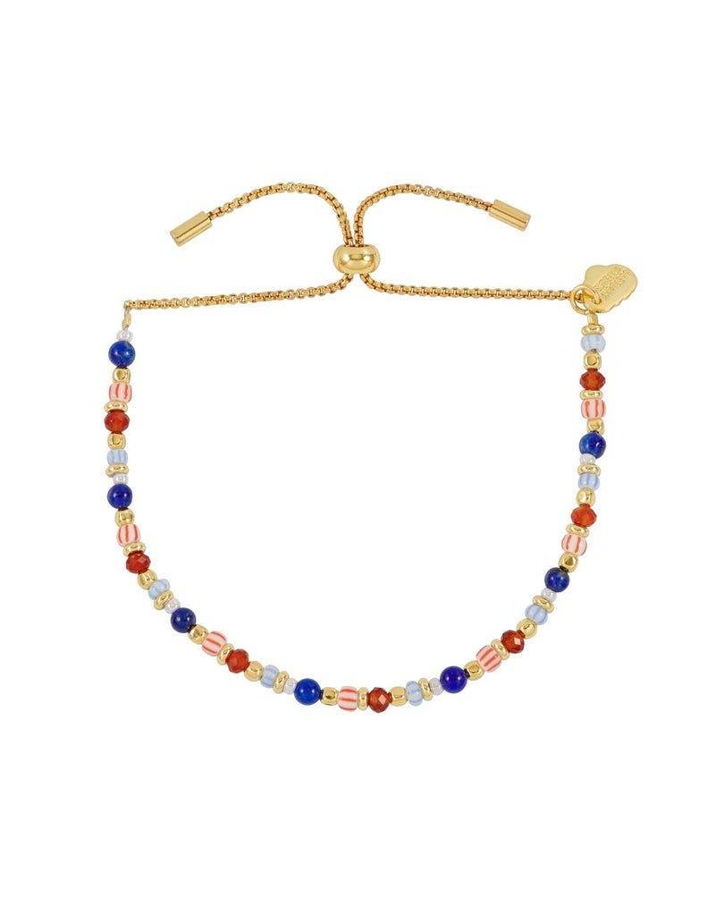 Amelia Bracelet - Mixed Coloured Glass - One Of A Kind - Estella Bartlett