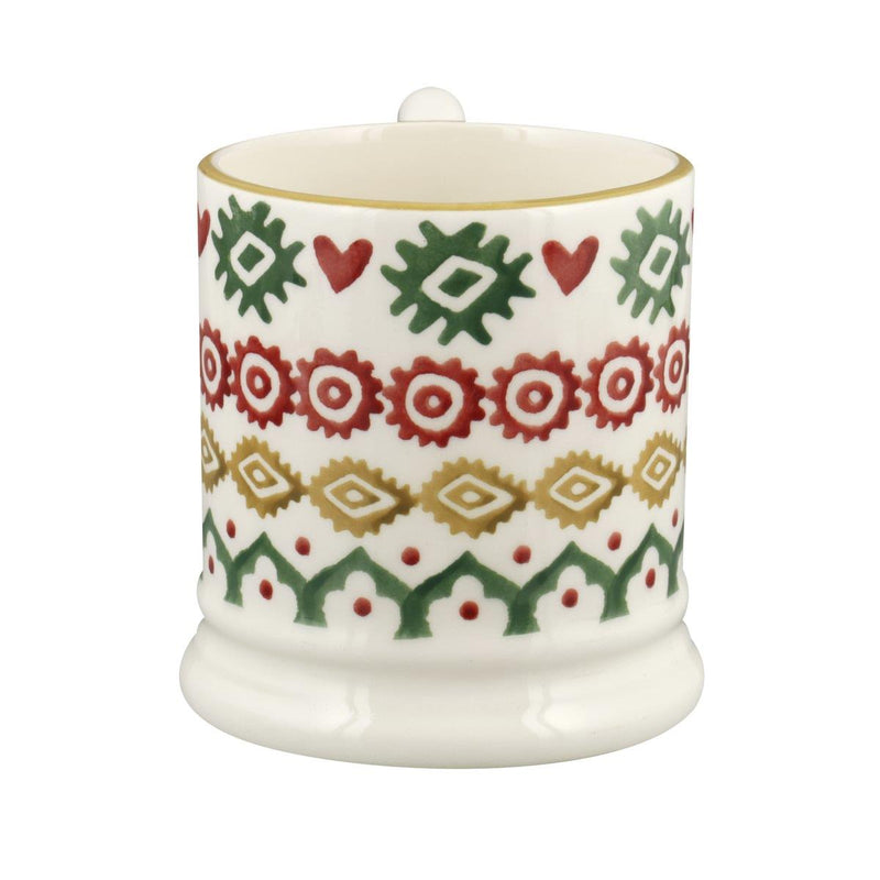 Emma Bridgewater - Half Pint Mug (300ml/1/2pt) - 9.3x8.2cms - Christmas Joy