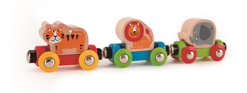 Hape - Jungle Journey Train - 6 pieces/18 months