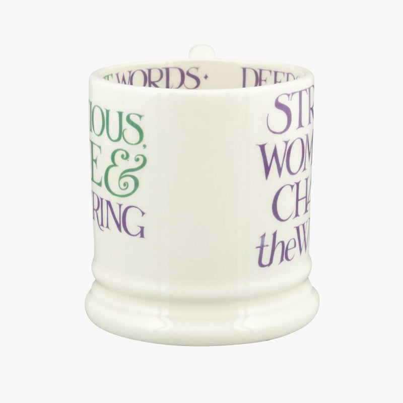 Emma Bridgewater - Half Pint Mug (300ml/1/2pt) - 9.3x8.2cms - Purple Toast - Wonderful Dad