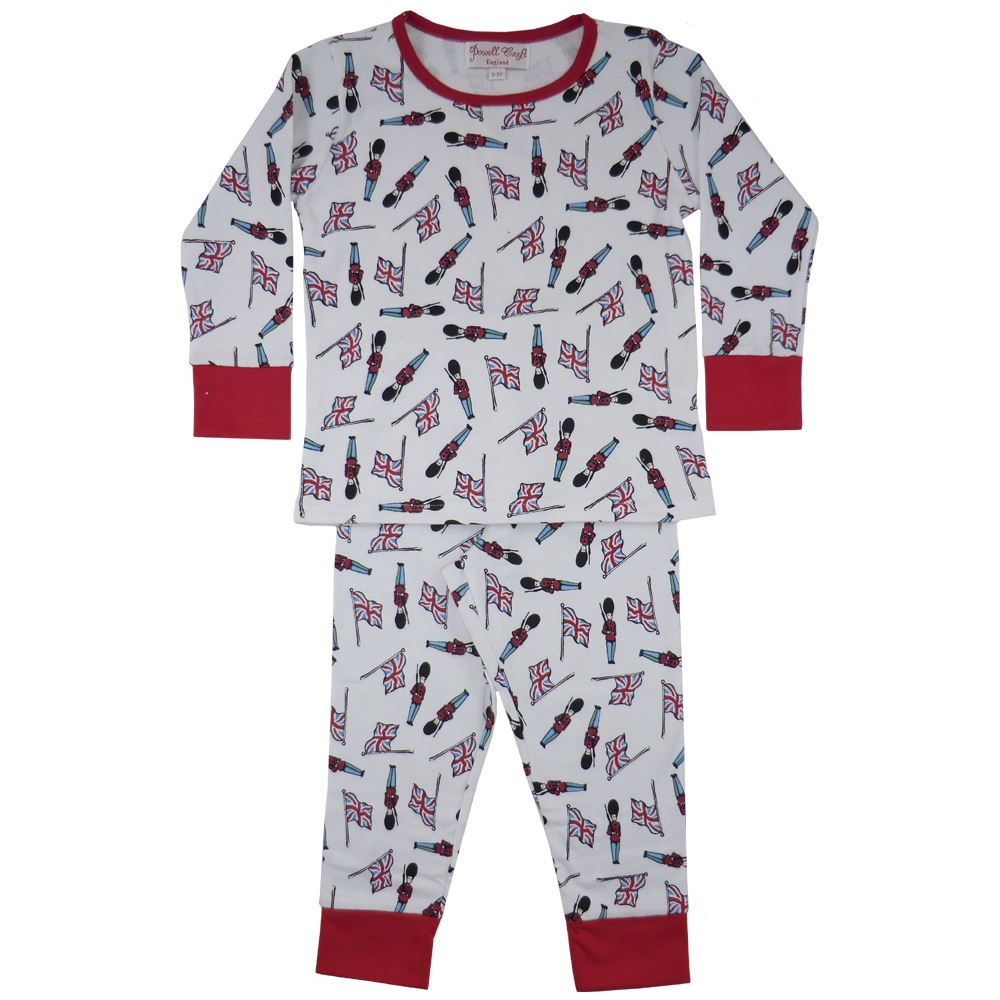 100% Cotton Knit Pyjamas - Beautifully Soft - Soldiers - Powell Craft ...