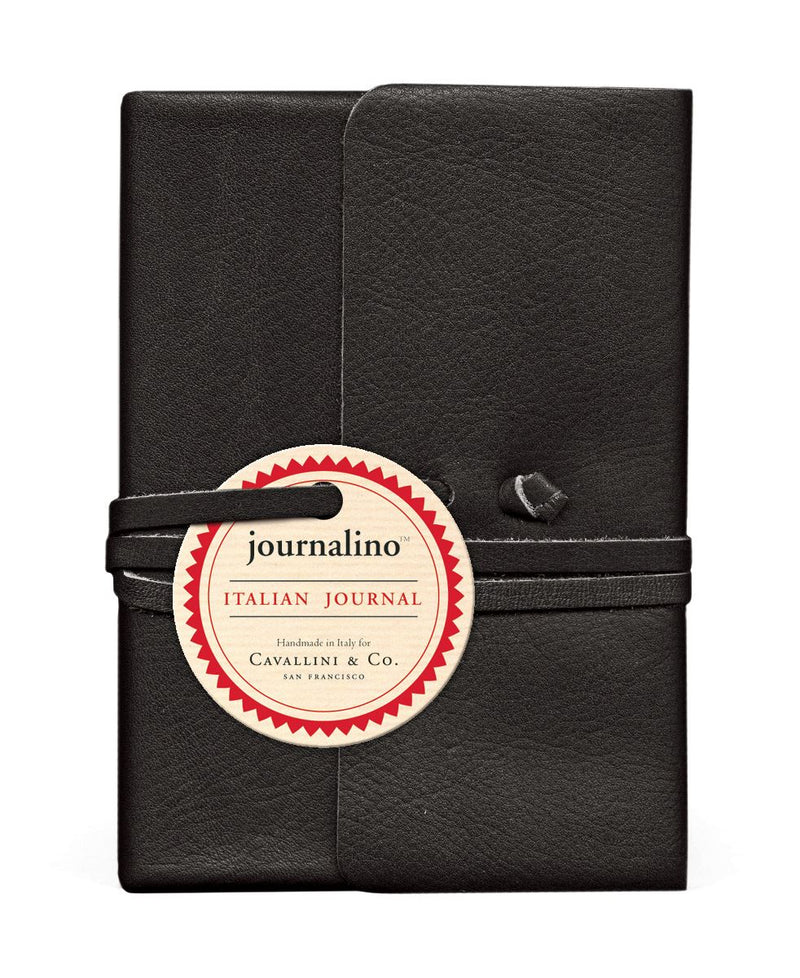 Cavallini - Leather Journalino - 4 Colour Options - Medium - 4x5.25ins - 352 pages