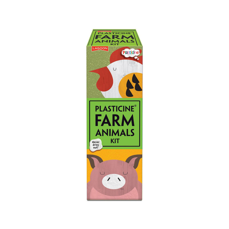 Farm Animals Kit - Model 6 Plasticine Animals - Lagoon Group