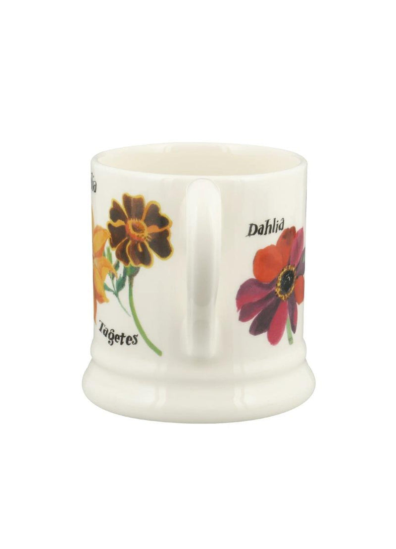 Emma Bridgewater - Half Pint Mug (300ml/1/2pt) - 9.3x8.2cms - Autumn Flowers