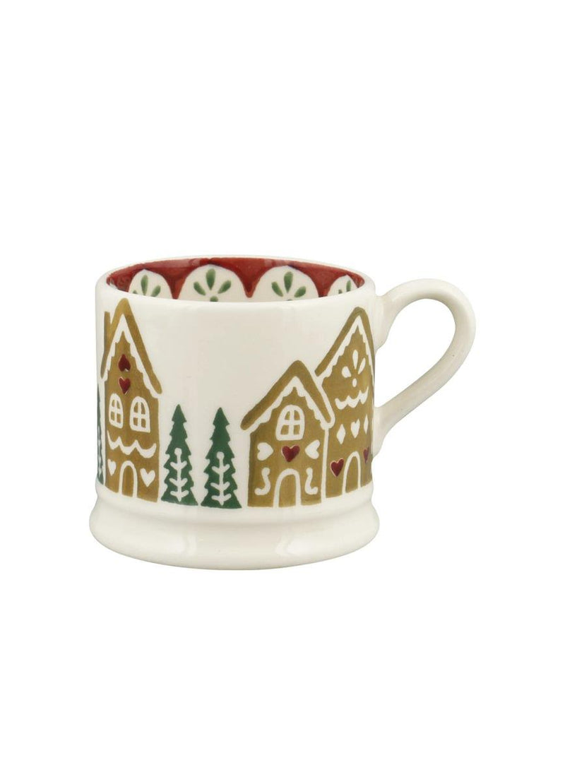 Emma Bridgewater - Small Mug (175ml) - 7.3x7.2cms - Christmas Gingerbread Houses